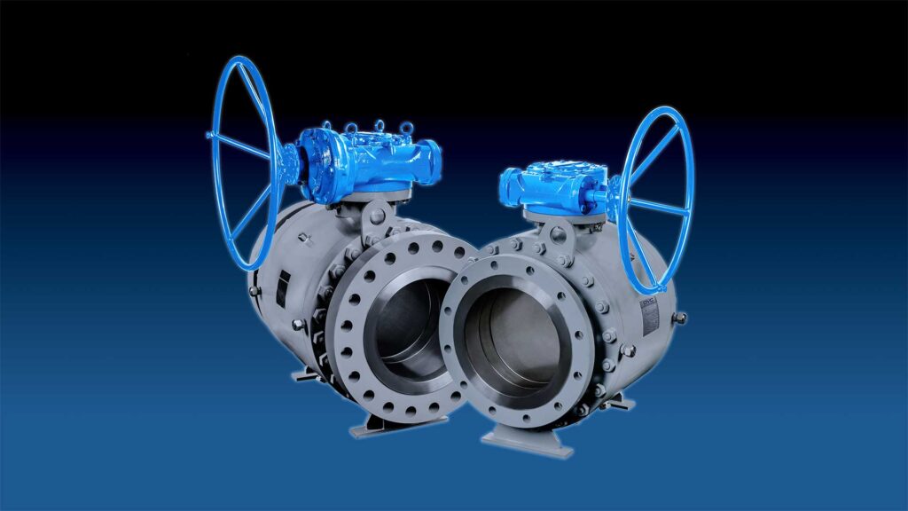 Grouping of OVC Trunnion Mounted Ball Valves