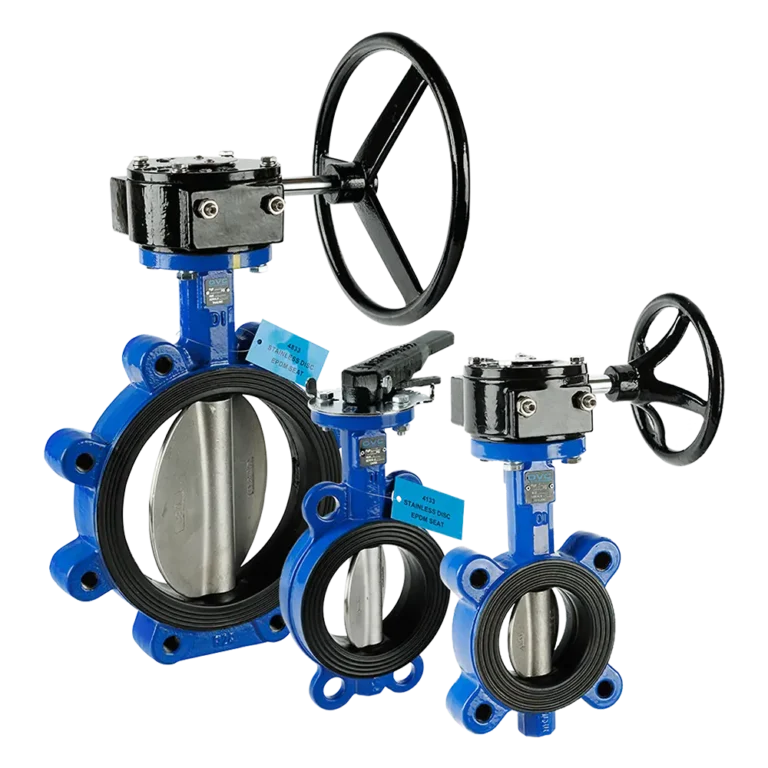 Resilient Seated Butterfly Valves Vulcanized Seat Design