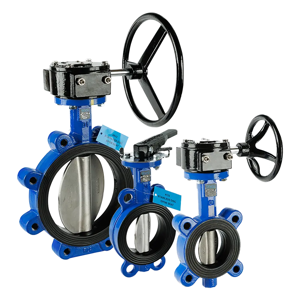 Resilient Seated Butterfly Valves Vulcanized Seat Design