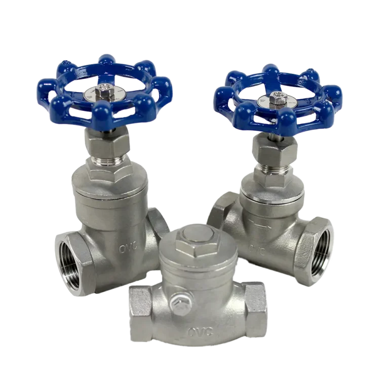 OVC Stainless Steel Threaded Ball Valves, 200 WOG