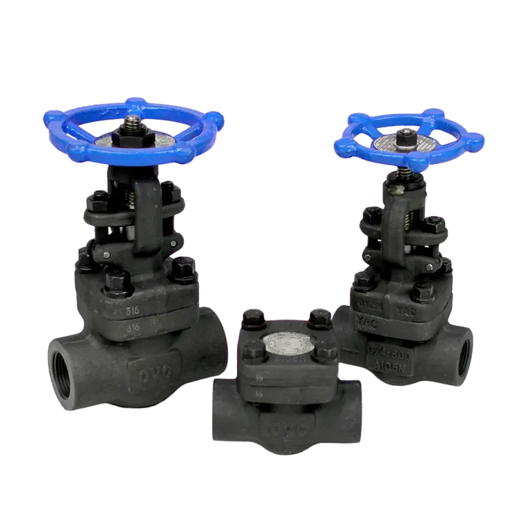 OVC Forged Carbon Steel Standard Port Gate, Globe & Check Valves