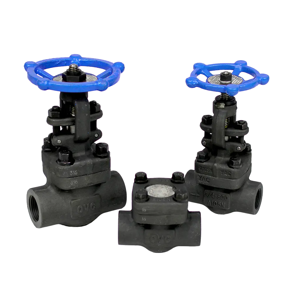 OVC Forged Carbon Steel Standard Port Gate, Globe & Check Valves