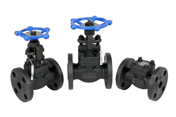 OVC Forged Carbon Steel Flanged End Gate, Globe & Check Valve
