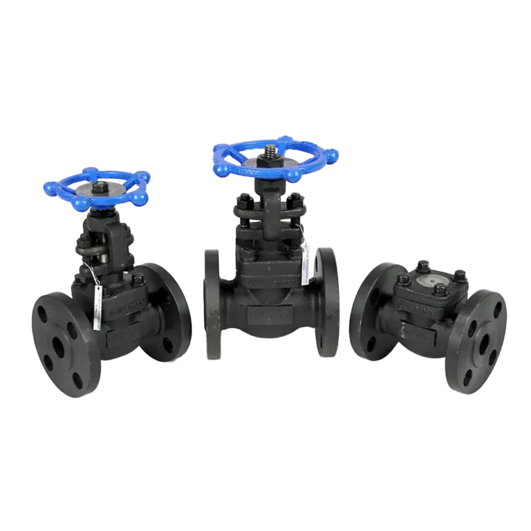 OVC Forged Carbon Steel Flanged End Gate, Globe & Check Valve