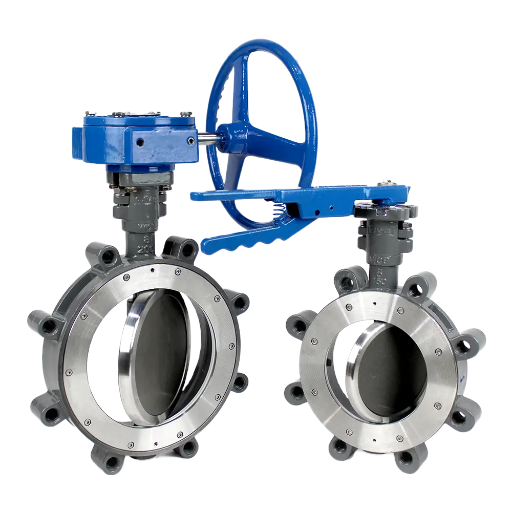 HPCS Series Carbon Steel High Performance Butterfly Valve, Double Off-Set Design