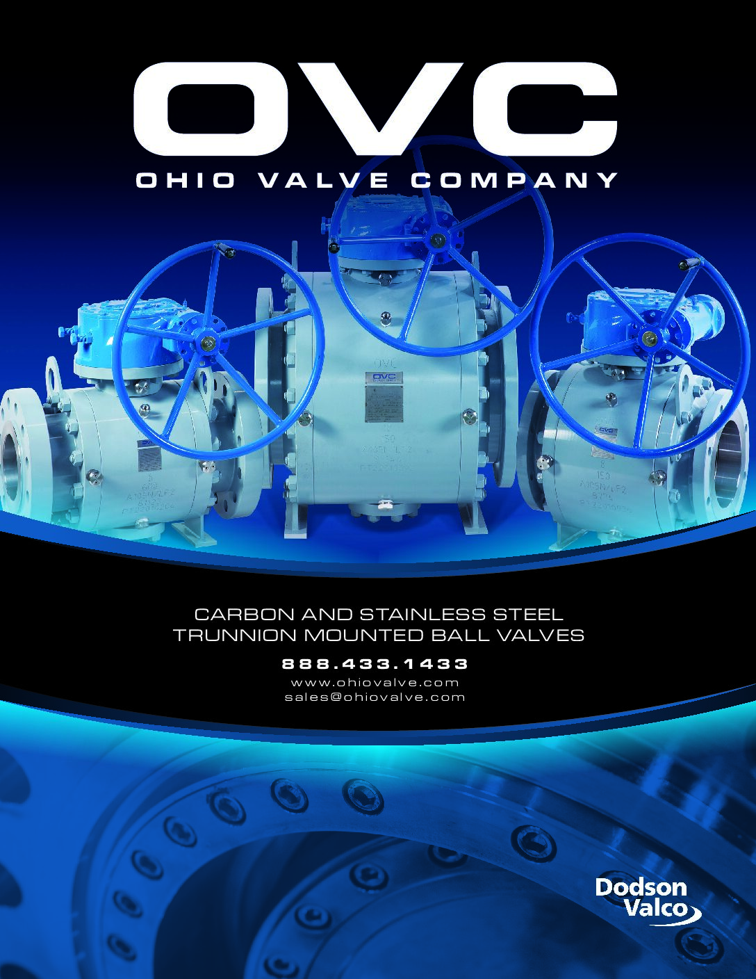 OVC Trunnion Mounted Ball Valve Catalog
