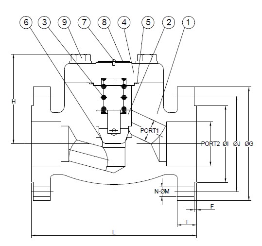 PCN150FE Certified Drawing
