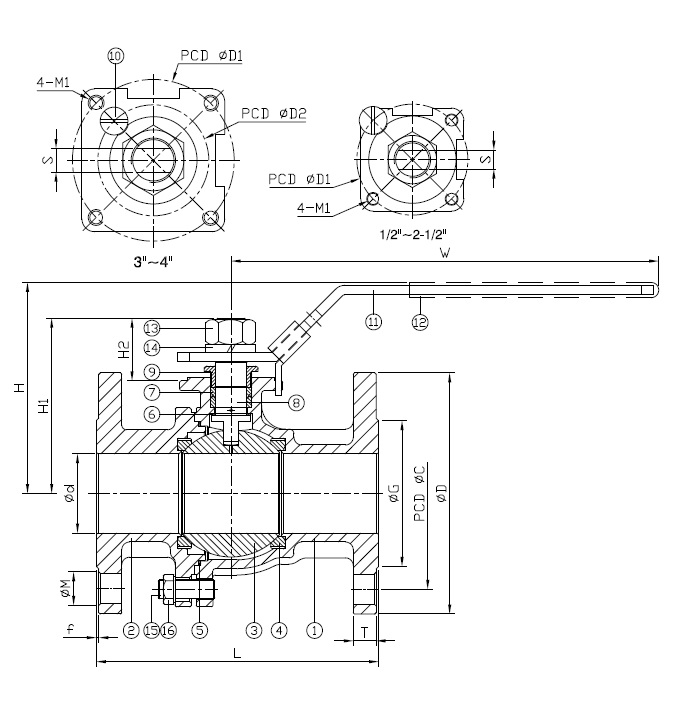 256F150 Certified Drawing